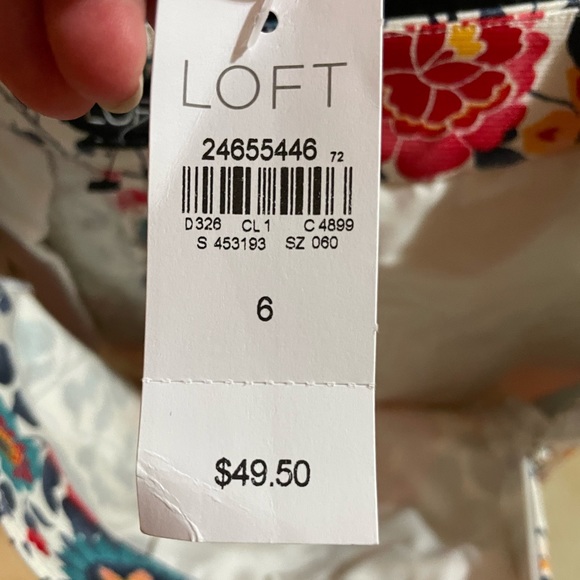 NWT Loft shorts size 6 - Picture 4 of 6